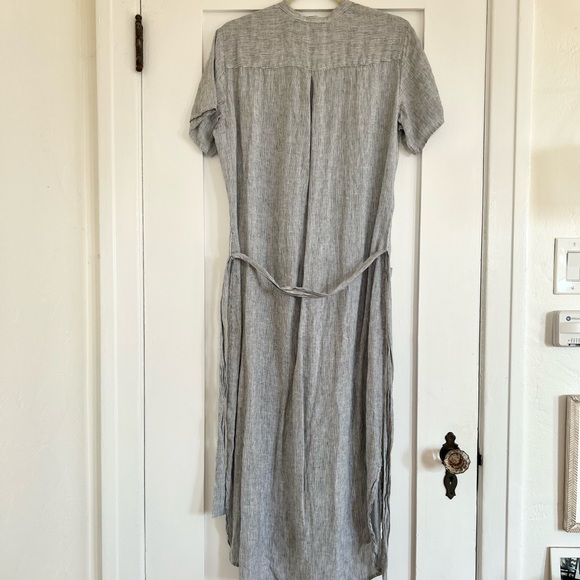 James Perse Linen Midi Dress - Picture 4 of 4